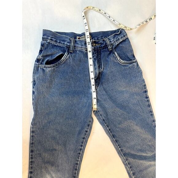 Vintage Embroidered Gasoline Jeans Floral 100% Cotton - Girls Size 14 - Picture 3 of 12